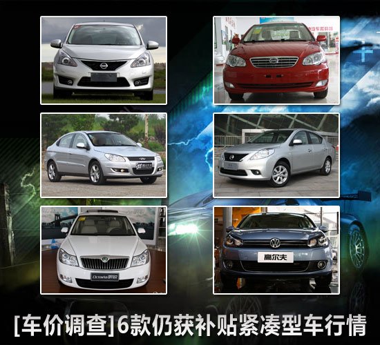 [車價(jià)調(diào)查]6款仍獲補(bǔ)貼緊湊型車行情走勢